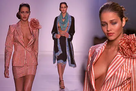 Ana Beatriz Barros - Zang Toi Runway Spring-Summer 2001