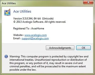 Ace Utilities 5.5.0.544
