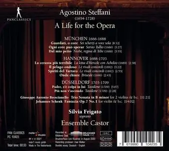 Silvia Frigato, Ensemble Castor - Agostino Steffani: A Life for the Opera (2021)