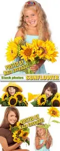 People & sunflowers 2