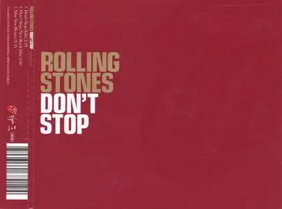 The Rolling Stones - Don't Stop {CD single} (2002)