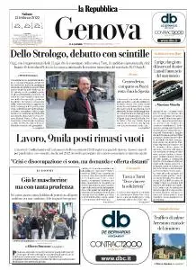 la Repubblica Genova - 12 Febbraio 2022