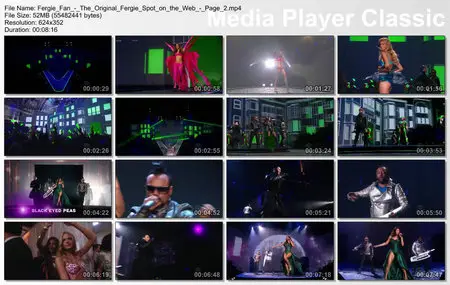 Black Eyed Peas Victoria Secret 2009 Fashion Show performance