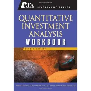 Quantitative Investment Analysis, Workbook