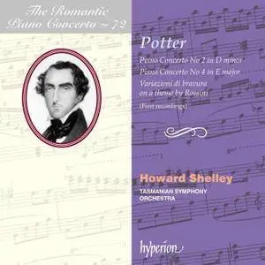 Howard Shelley & The Tasmanian Symphony - Potter: Piano Concertos Nos. 2 & 4 (2017) [Official Digital Download 24/96]