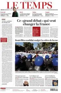 Le Temps - 04 mars 2019