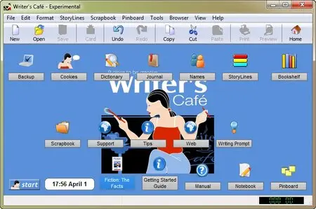 Anthemion Software Writers Cafe 2.41 + Portable