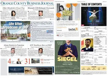 Orange County Business Journal – March 13, 2017
