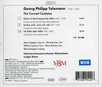 Telemann: The Cornett Cantatas