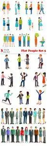 Vectors - Flat People Set 5