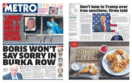 Metro UK – August 08, 2018