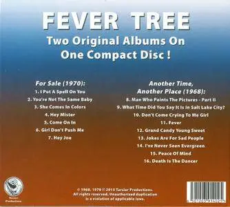 Fever Tree - For sale 1970 / Another Time, Another Place 1968 (2015)