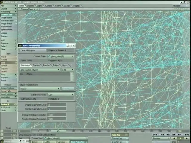 Motion Graphics with LightWave Distinguished Backgrounds