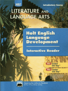 Holt English Language Development • Interactive Reader (2009)