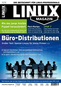 Linux Magazin - Januar 2016