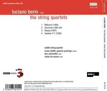 Arditti String Quartet - Luciano Berio: The String Quartets (2002) [Re-Up]