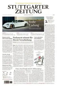 Stuttgarter Zeitung Stadtausgabe (Lokalteil Stuttgart Innenstadt) - 05. September 2019