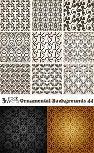 Vectors - Ornamental Backgrounds 44