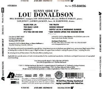 Lou Donaldson - Sunny Side Up (2011)
