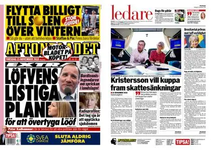 Aftonbladet – 15 november 2018