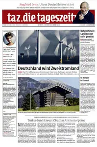 Tageszeitung TAZ vom 08 Oktober 2014