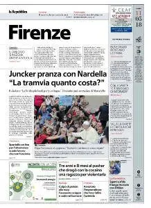 la Repubblica Firenze - 11 Maggio 2018
