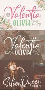 Valentia Olivia OTF Script Font