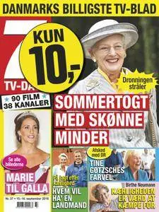 7 TV-Dage – 10. september 2018