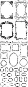 Vectors - Vintage Ornamental Frames 28