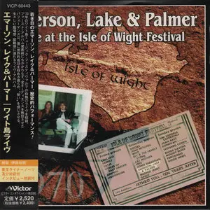 Emerson, Lake & Palmer - Live At The Isle Of Wight Festival (1997) [Victor VICP-60443, Japan]