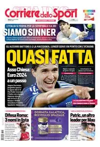 Corriere dello Sport Roma - 18 Novembre 2023