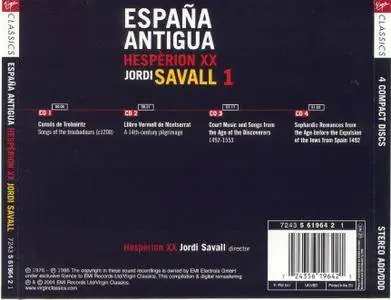 Jordi Savall & Hesperion XX - Espana Antigua - Spanish Secular Music c.1200-1700 (2001) {8CD Virgin Classics}
