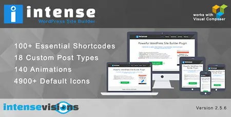 CodeCanyon - Intense v2.5.6 - Shortcodes and Site Builder for WordPress