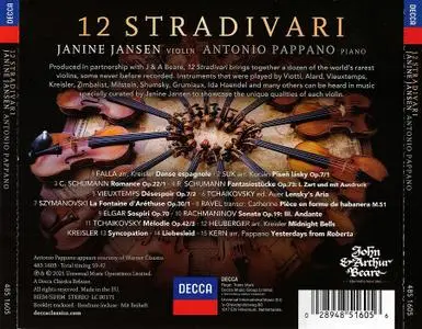 Janine Jansen, Antonio Pappano - 12 Stradivari (2021)