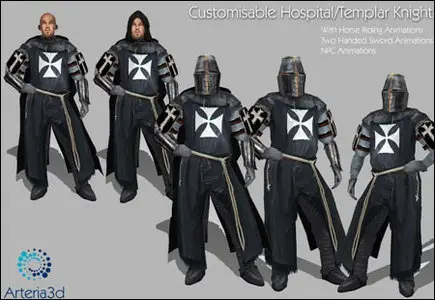 Arteria 3D Templar Knight