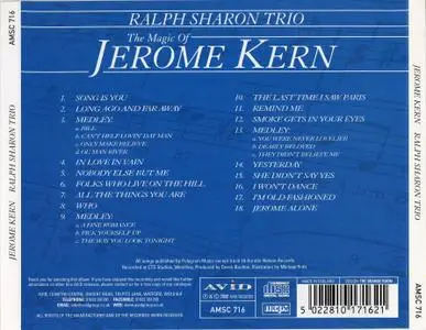 Ralph Sharon - The Magic Of Jerome Kern (2000) {Avid Records AMSC 716 rec 1993}