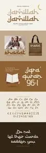 Jamillah - Arabic Typeface Font