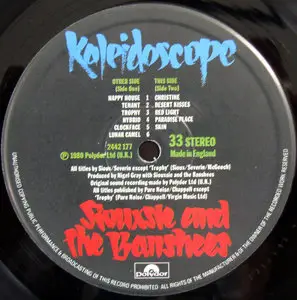 Siouxsie and the Banshees - Kaleidoscope (UK 1st pressing) Vinyl rip in 24 Bit/ 96 Khz + CD 