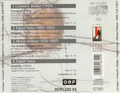 Gerhard E. Winkler - Morton Feldman - Edgard Varèse (1994)