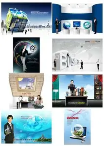 PSD Source Gallery - Business & Technology (Volume 19)
