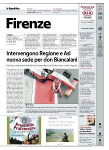la Repubblica Firenze - 27 Ottobre 2018