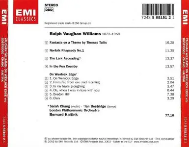 Bernard Haitink, London Philharmonic Orchestra - Williams: On Wenlock Edge, Fantasia on a Theme by Thomas Tallis (2003)