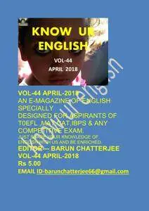 Know Ur English - April 2018