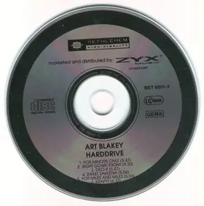 Art Blakey & The Jazz Messengers - Hard Drive (1956) [Remastered 1994]