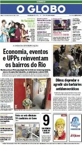 Jornal O Globo - 27 de outubro de 2013 - Domingo
