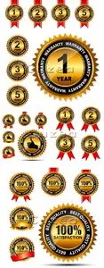 Vector - Best guality medal labels