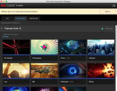 Red Giant Trapcode Suite 16.0.1 macOS