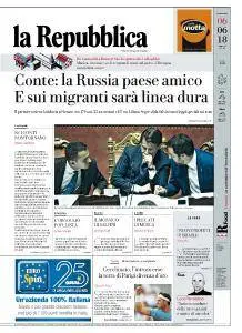 la Repubblica - 6 Giugno 2018