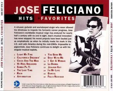 Jose Feliciano - Hits & Favorites (2015)