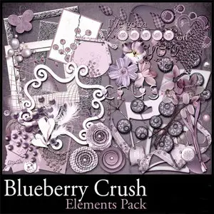 Scrap Kit: Blueberry Crush